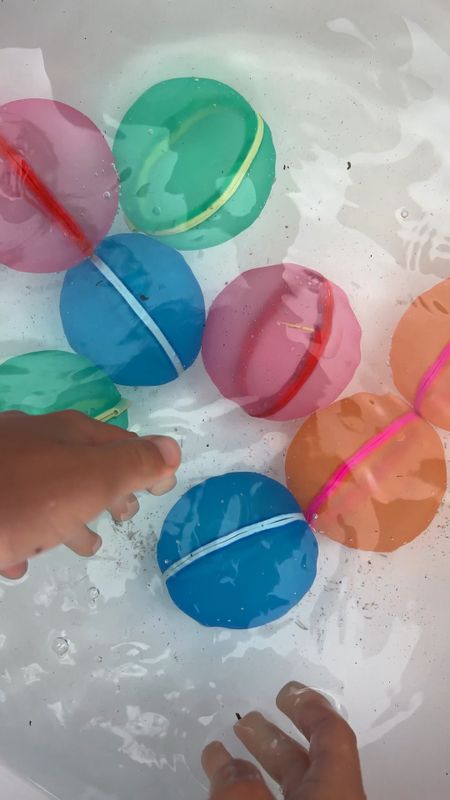 I was a bit skeptical at first but these reusable water balloons are pretty amazing.  My husband was out of town this weekend and the kids played with these for hours. They’re a must in my book for summer! And so much better for the environment 

#LTKkids #LTKunder50