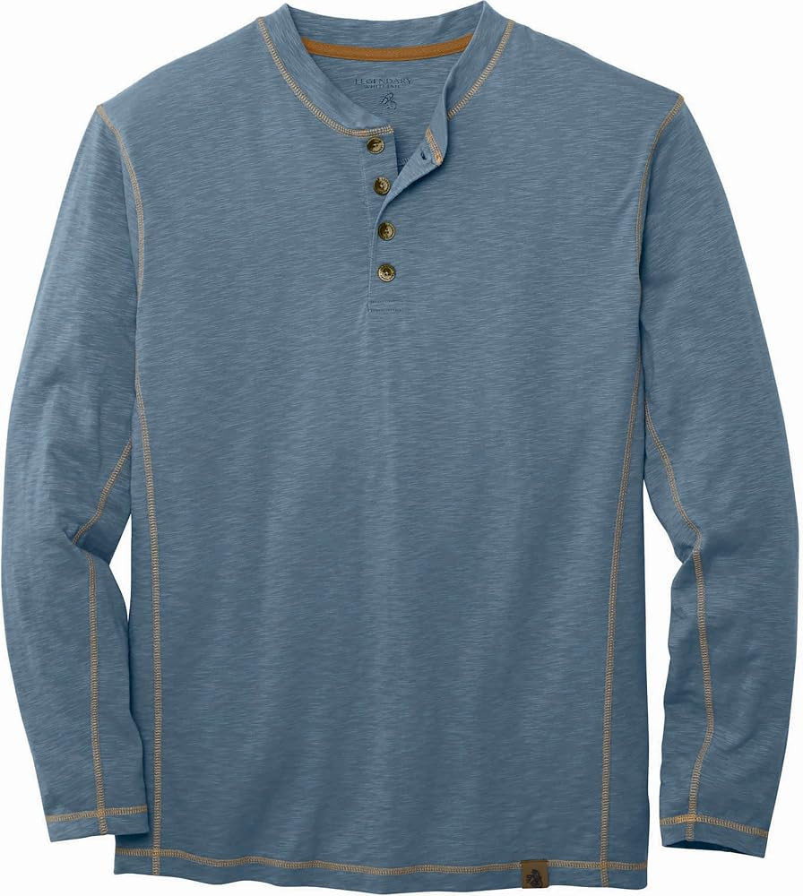 Legendary Whitetails Men’s Henley Long Sleeve Casual Fit Shirt | Amazon (US)