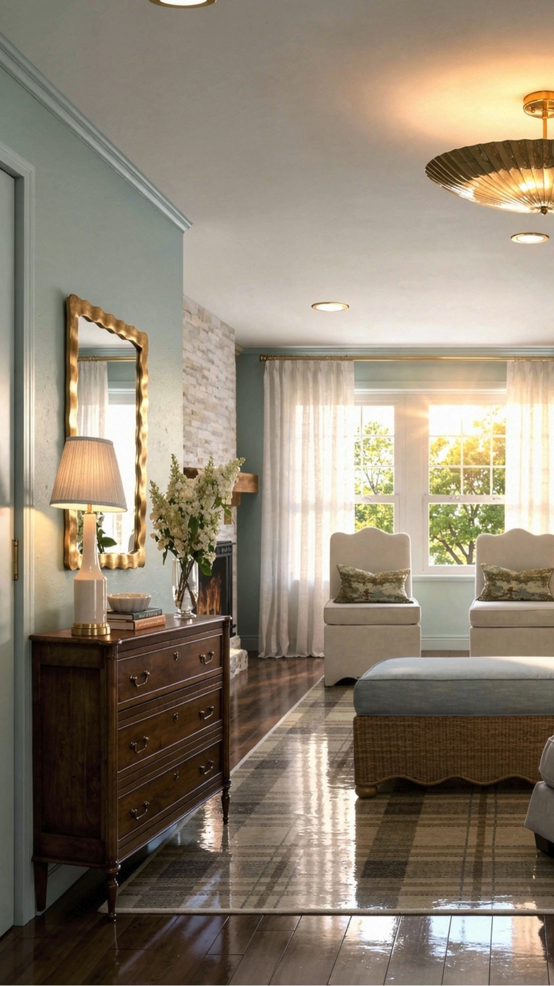 Gorgeous living room Render for my next project! 

#LTKHome #LTKSaleAlert #LTKdayinmylife