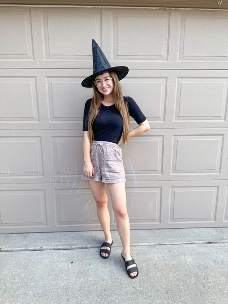 Fall outfit when it’s still hot! Size small. Witch hat 

#LTKSeasonal #LTKfindsunder50 #LTKshoecrush