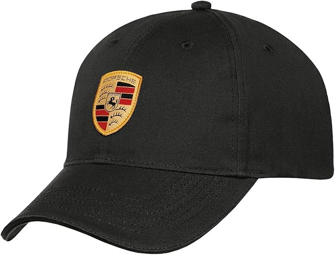 Genuine Porsche Black Crest Logo Cap | Amazon (US)