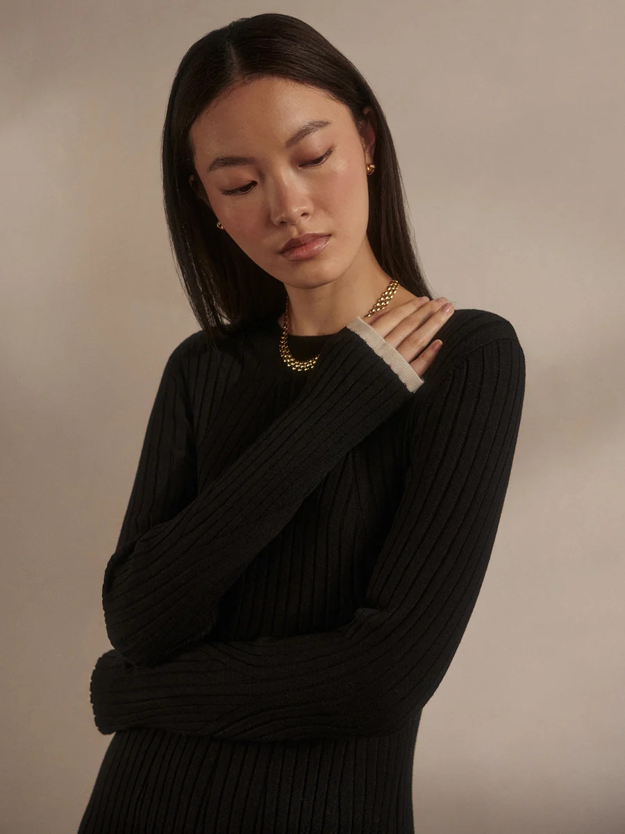 Axel Rib Knit Midi Dress | Varley UK | Varley UK