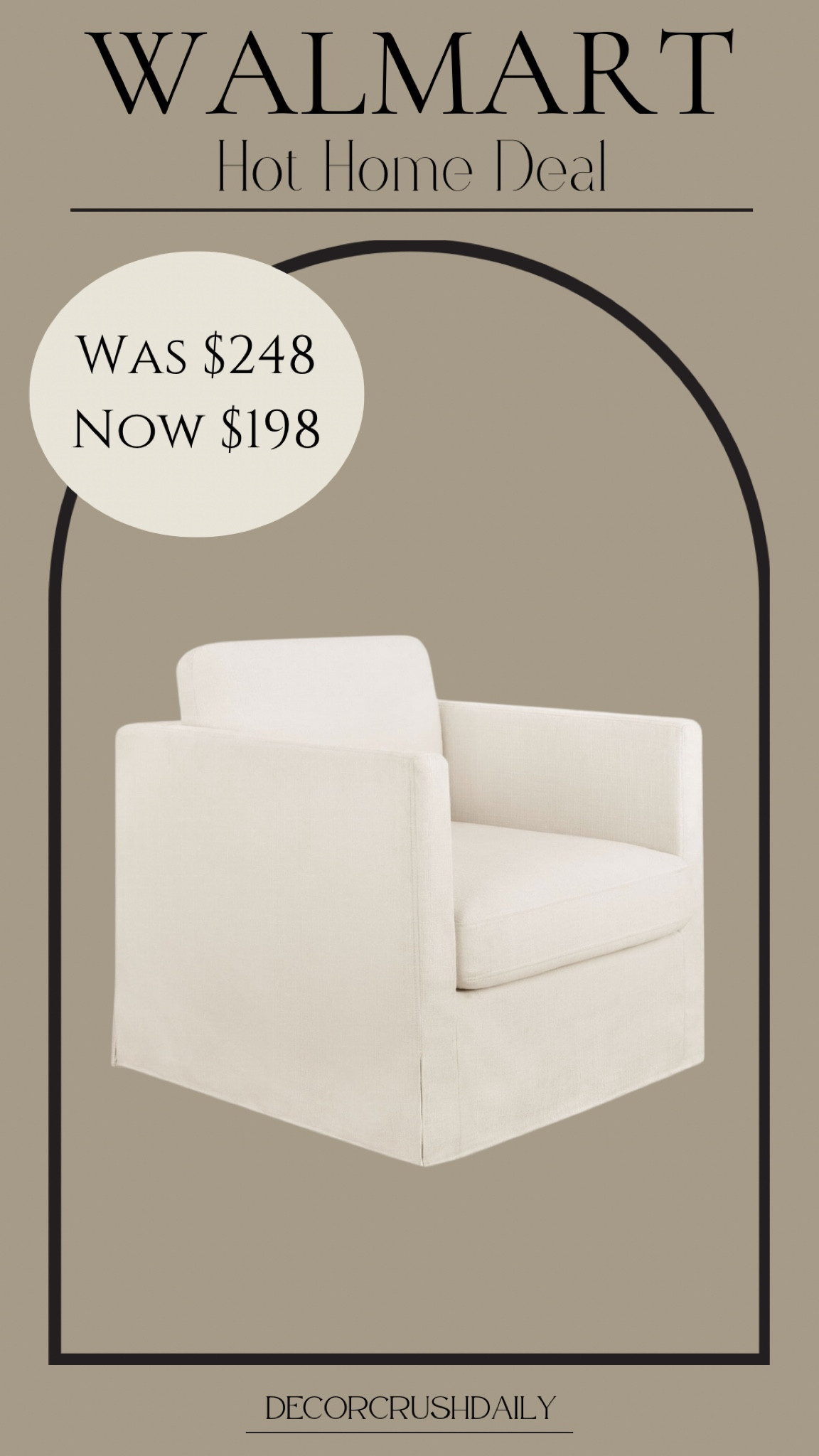 Hot Flash Home Walmart Accent Chair Deal

#LTKxNSale #LTKHome #LTKStyleTip