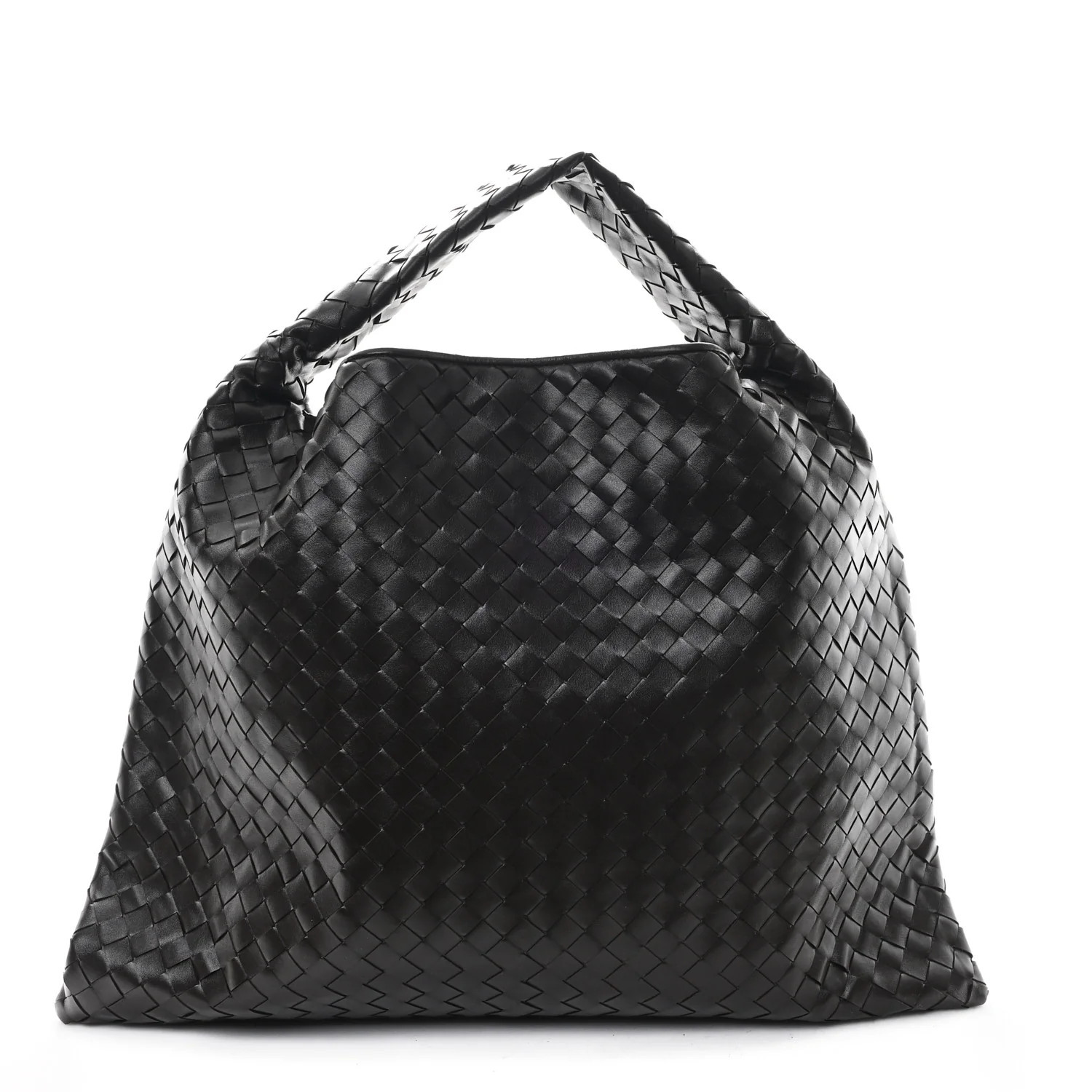 Bottega Veneta Calfskin Intrecciato Large Hop Fondant 1718409 | FASHIONPHILE (US)