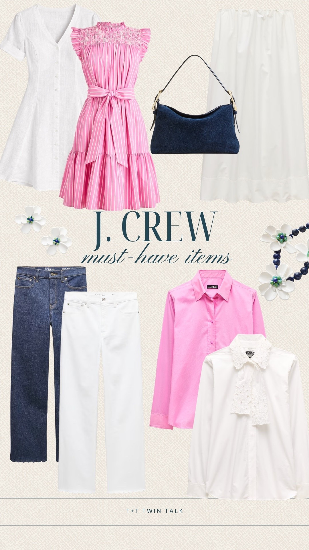 These pink and blue pieces from J. are perfect for spring! These items paired with a statement necklace is so chic! These outfits are perfect for a brunch!

#LTKOver40 #LTKSeasonal #LTKMidsize