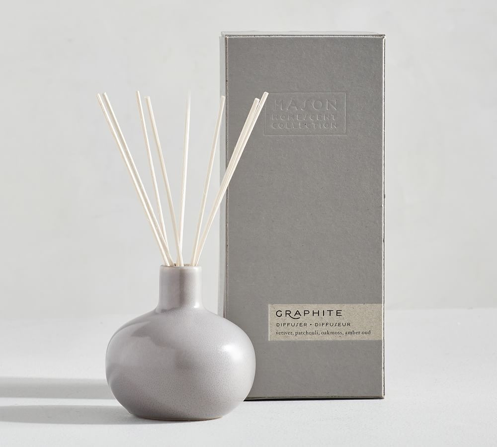 Mason Ceramic Scent Collection - Grey Oak | Pottery Barn (US)