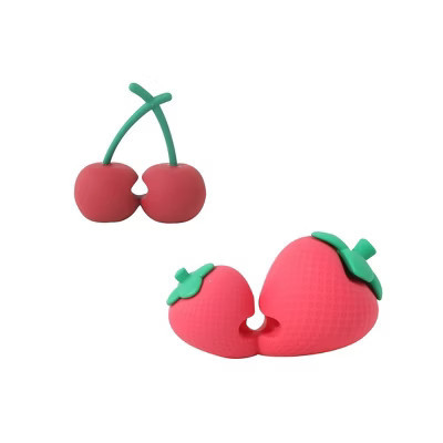 IJoy Desktop Cable Organizer 2pk - Strawberry and Cherry | Target