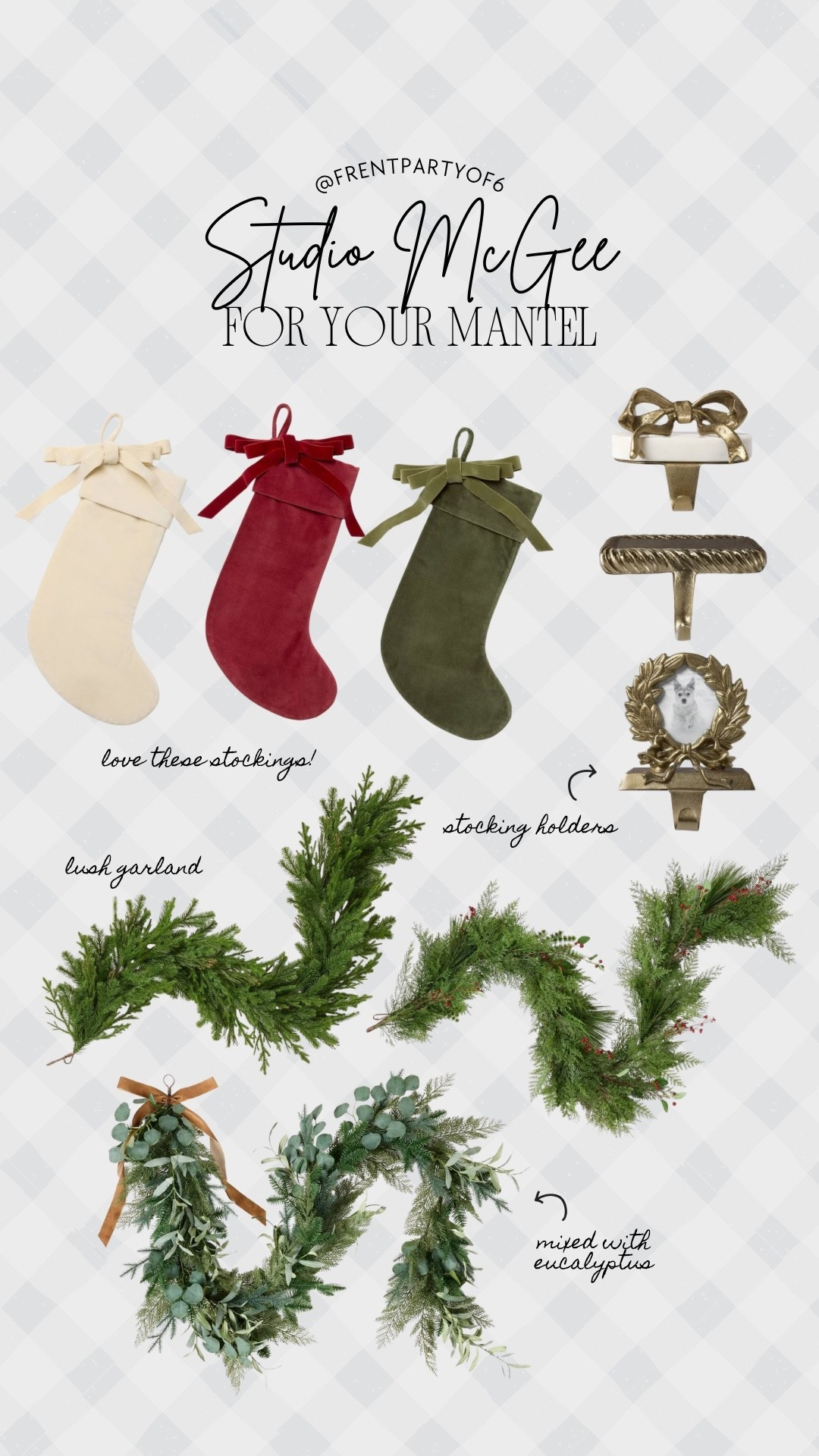 New Studio McGee Christmas and holiday at Target! Just dropped today! Here’s what I’m loving for the mantel. These velvet stockings are so pretty!

#LTKSeasonal #LTKFindsUnder50 #LTKHome