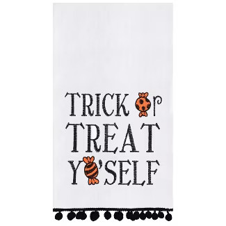 C&F Home Treat Yo'self Halloween Flour Sack Cotton Kitchen Towel | Target