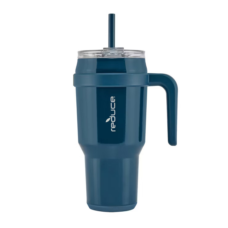 Reduce 40oz Cold1 Vacuum Insulated Stainless Steel Straw Tumbler Mug | Target