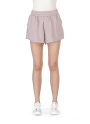 Washed Satin Shorts | Bobeau