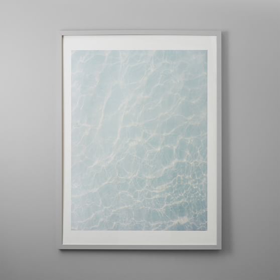 Wave Patterns Framed Art by Minted® | Pottery Barn Teen