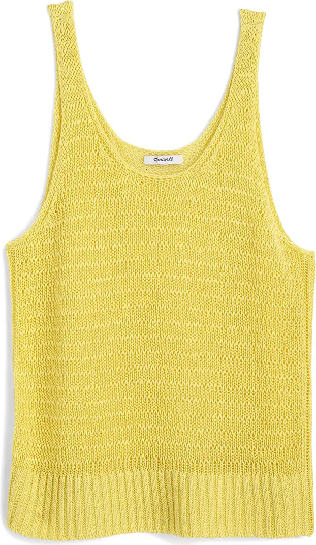 Linen Sweater Tank Top | Nordstrom