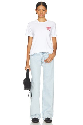 Lounge Tee in White | Revolve Clothing (Global)