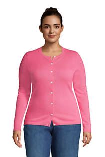 Women's Plus Size Cashmere Cardigan Sweater | Lands' End (US)
