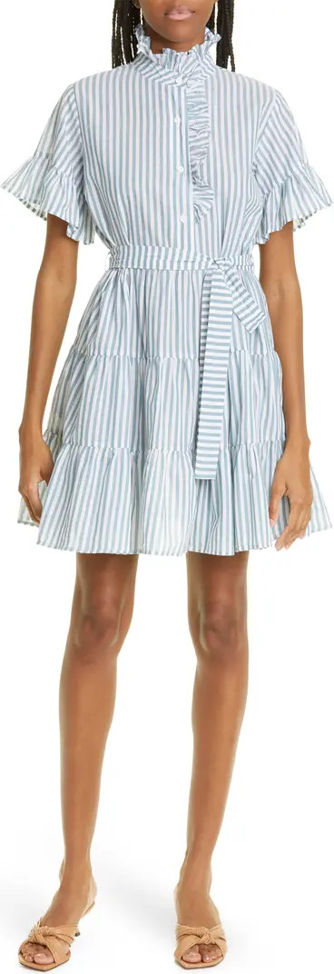 MILLE Violetta Ruffle Tie Waist Dress | Nordstrom | Nordstrom