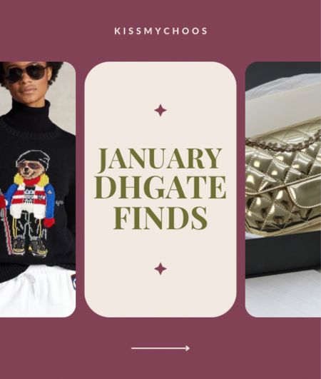 I spend hours on #dhgate so you don’t have to! 

Here are my favourite January finds. All items are well rated (though I encourage you to do your due diligence and message the seller for additional photos) and from sellers with positive ratings. 

Full details are on my blog: Kissmychoos.com/2024/01/january-2024-dhgate-finds.html

#LTKstyletip #LTKshoecrush #LTKitbag