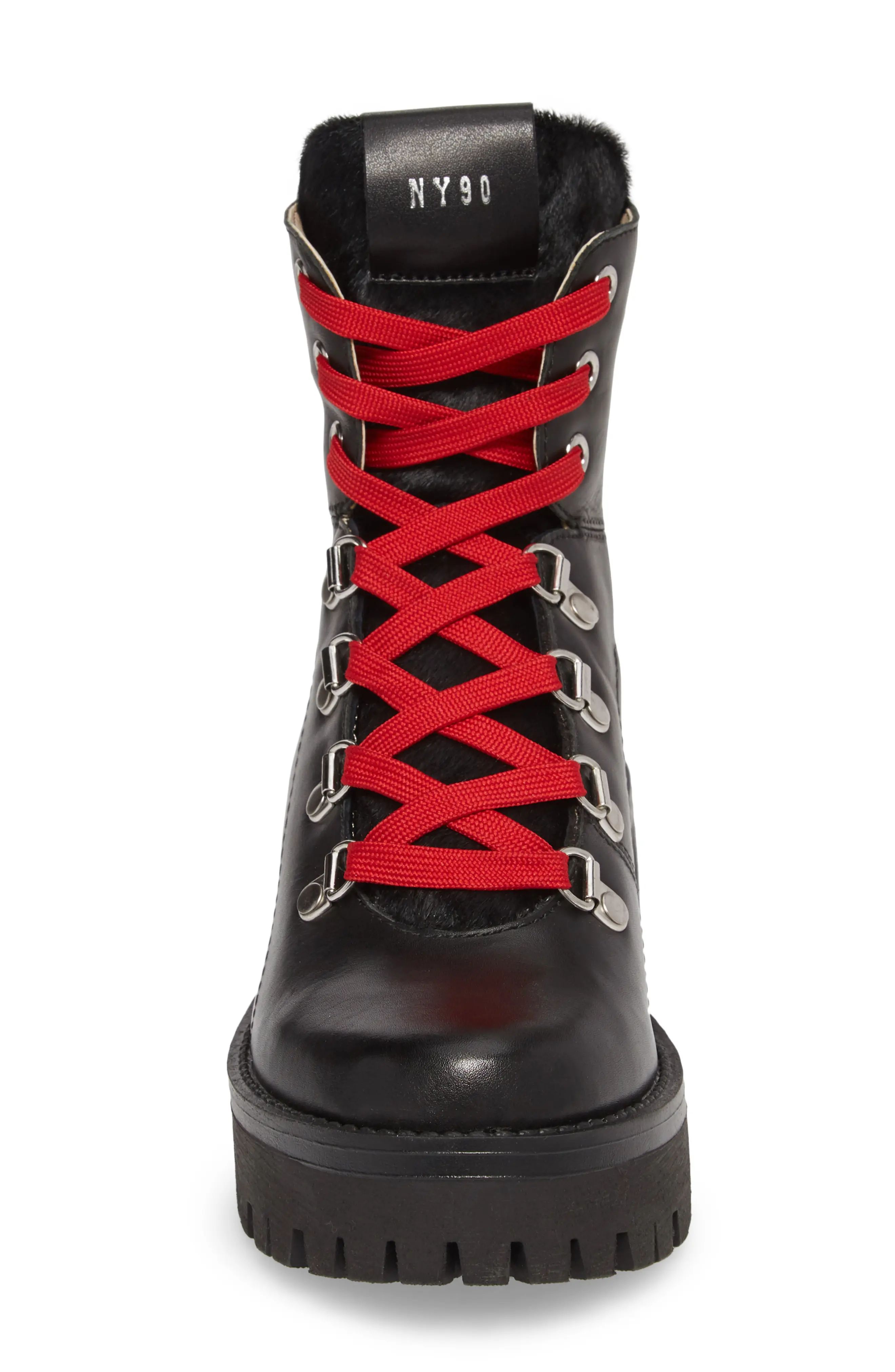 Boom Hiker Boot with Genuine Calf Hair | Nordstrom