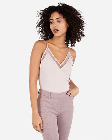 mesh downtown cami | Express