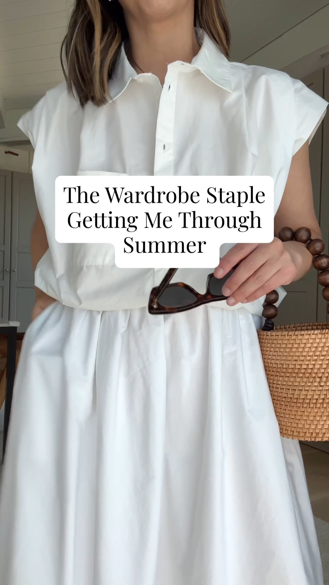 A summer wardrobe staple: white poplin midi skirt. This one from Aritzia is perfection!


Zara top small
Aritzia skirt xs
Margaux wrap sandals 35
J.crew bag
Celine sunglasses
Dorsey James necklace 15”
Electric Picks earrings

#LTKgrwm #LTKmomlife #LTKPetite