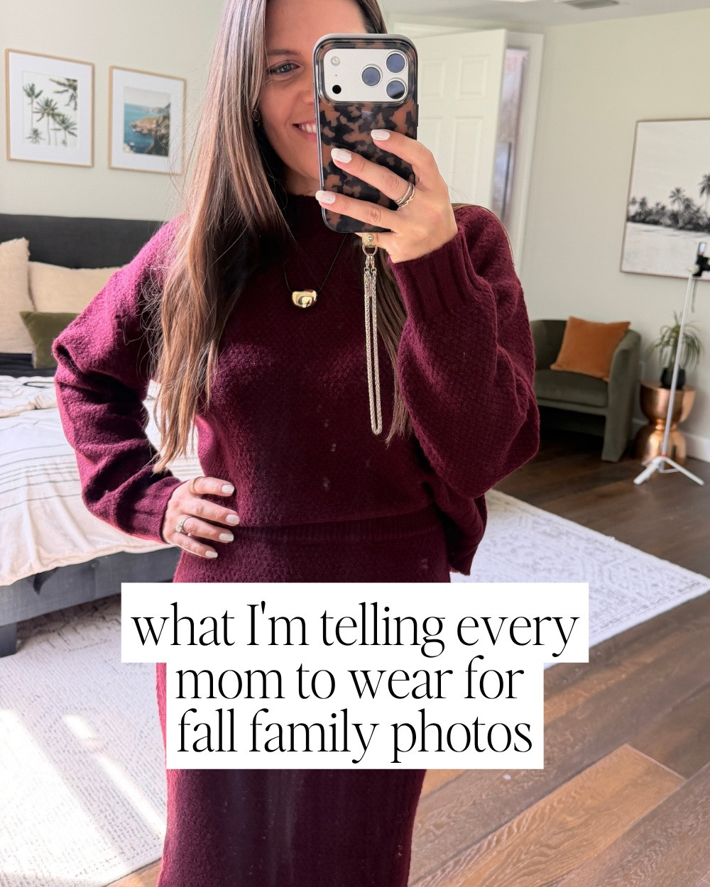 Fall outfit ideas for family photos for mom / women. 9 looks: fall sweater sets, polka dots, plaid, sweater dresses and date night outfits from Z Supply , @Petal & Pup and Amazon. I'm 5'2" in an XS in everything. Which one are you wearing first? 👇🏻

fall sweater sets, Z Supply, Petal and Pup, Amazon fall fashion, polka dots, plaid, fall fashion, date night outfits, fall outfit ideas for family photos, what to wear for family pictures, fall family photo outfits for women, fall family photo outfits for mom, fall date night outfit, holiday party outfit, Thanksgiving outfit, Friendsgiving outfit, girls night outfit, concert outfit, fall brunch outfit, fall workwear outfit, Christmas outfit idea, holiday card photo outf
