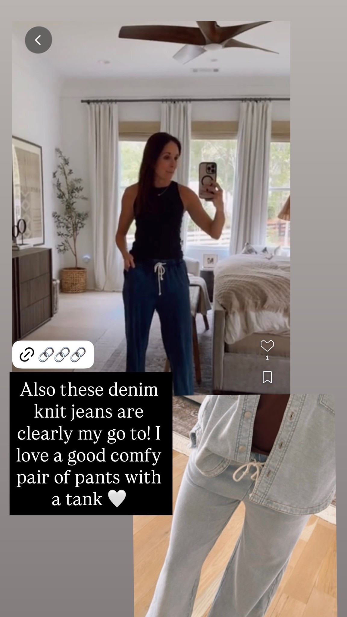 Also these denim knit jeans are clearly my go to! I love a good comfy pair of pants with a tank 🤍 Z Supply
Hunter knit leggings and top 

#LTKActive #LTKTravel #LTKootd