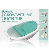 4-in-1 Grow-with-Me Bath Tub by Frida Baby Transforms Infant Bathtub to Toddler Bath Seat with Ba... | Amazon (US)