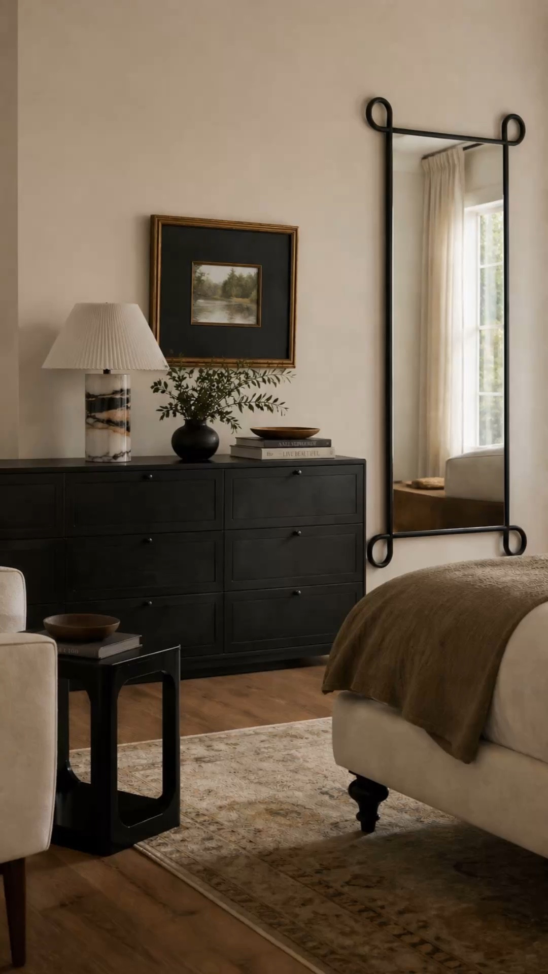 This is what happens when you let a few strong pieces do all the work.

Clean lines, mixed textures, and just enough contrast to keep it interesting—without overcrowding the space. It feels styled, but still livable…which is the goal every time 🖤

#LTKSaleAlert #LTKHome #LTKSeasonal