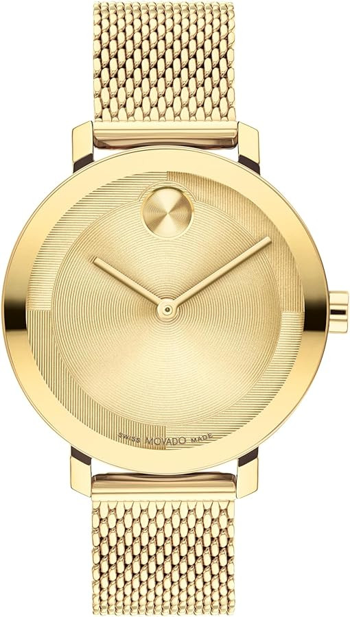Movado Bold Evolution 2.0 Women's Watch - Swiss Quartz Movement, Stainless Steel Mesh Bracelet - ... | Amazon (US)