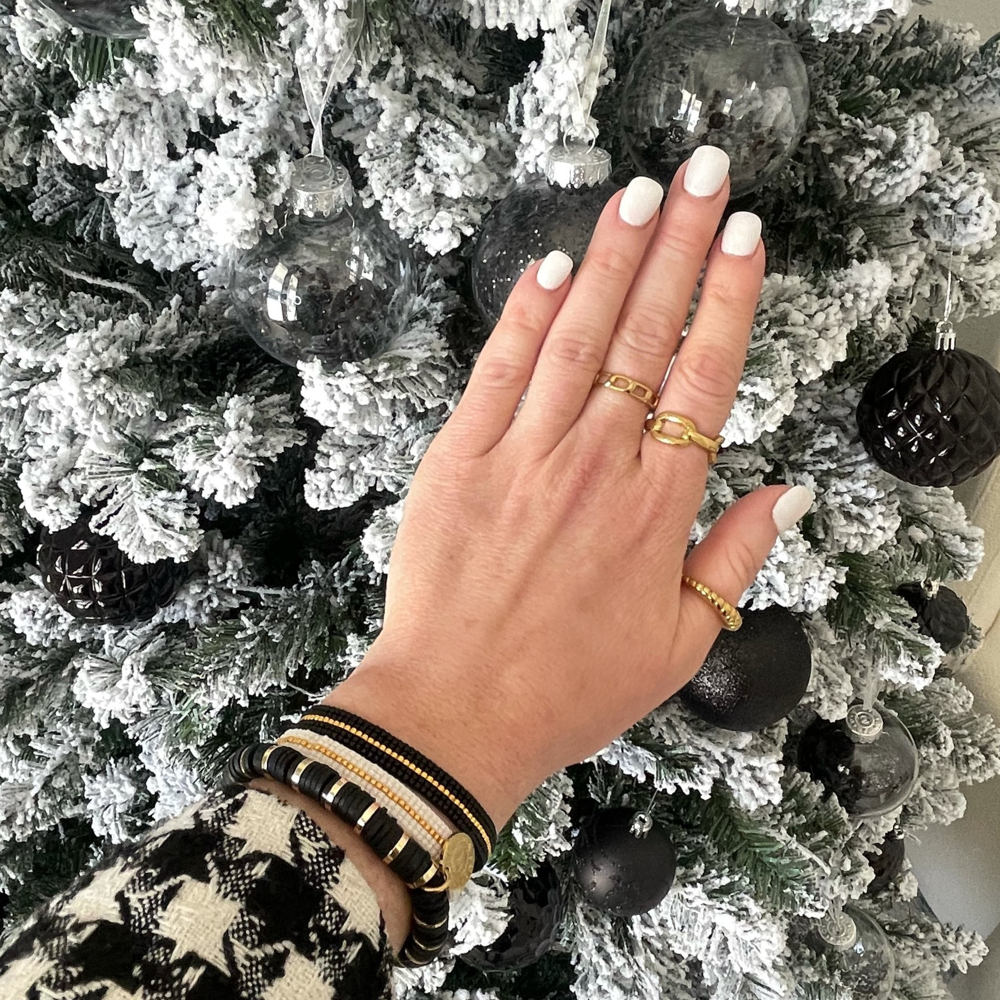 San Diego Gold Ring Set | Victoria Emerson