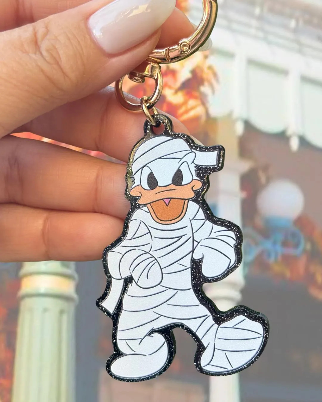 Mummy Donald Keychain | Disney Bag Charm | Halloween Donald Charm | Halloween Disney Keychain | S... | Etsy (Global)