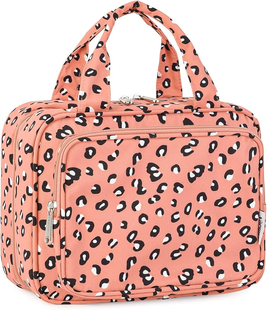 Narwey Hanging Toiletry Bag for Women Travel Makeup Bag Organizer Toiletries Bag for Travel Size ... | Amazon (US)