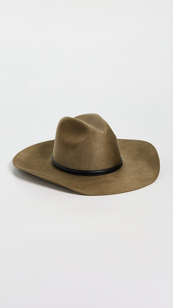Nash Stiffened Wool Fedora | Shopbop