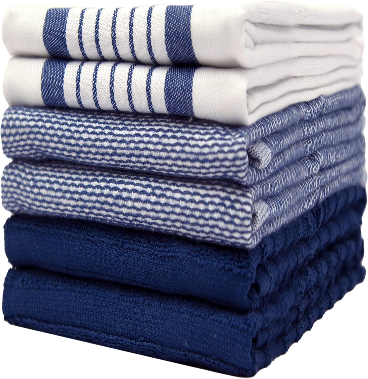 Premium Kitchen Towels 20”x 28”- 6 Pack | Large Cotton Kitchen Towels | Hand Towels for Kitch... | Amazon (US)