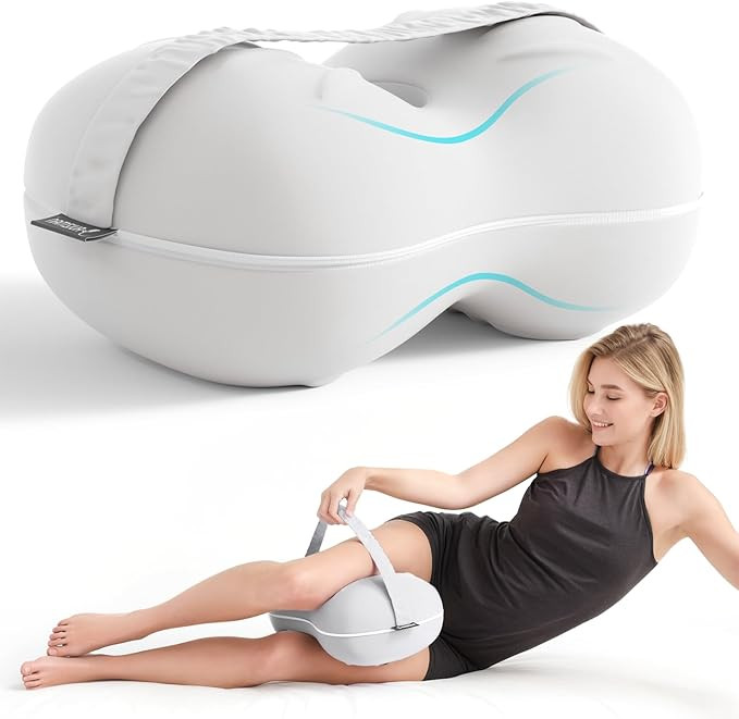 Ruiman Knee Pillow for Side Sleepers - Cooling Leg Pillow for Between Knees While Sleeping - Larg... | Amazon (US)