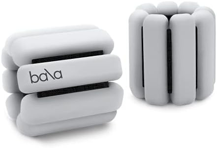 Bala Bangles - Set of 2 (1lb & 2lb) | Adjustable Wearable Wrist & Ankle Weights | Yoga, Dance, Barre | Amazon (US)