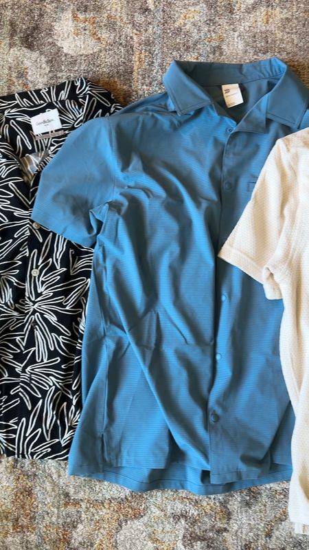 If you’re following along on our IG stories you know I’m trying to refresh my husbands closet and try to get him to  reach for his 15y/o cut off sweats a little less😂 These button down shirts are perfect for dressing up or down this summer!

Mens button down, neutral button down, blue button down, tropical mens button down, mens linen shorts, target fashion, menswear, men’s affordable fashion, target find

#LTKMens #LTKSeasonal #LTKStyleTip