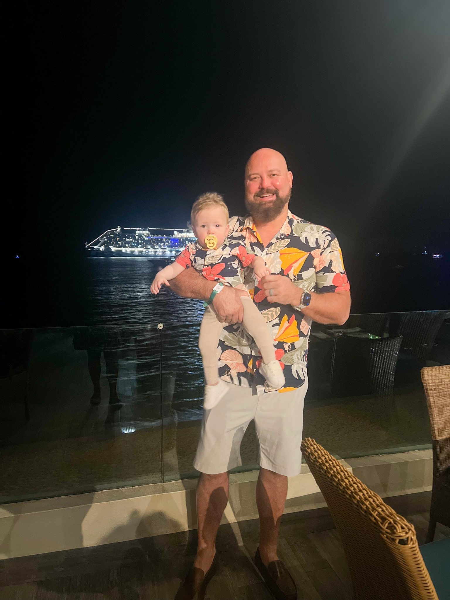 Daddy + son matching shirts 

Both run small!! Deker is in 12-18 months and it barely buttons (he’s normally a 6-12 month top). Derek is in an XL and thought his arms would rip the shirt off. Size up!! 

#LTKFamily #LTKMens #LTKBaby