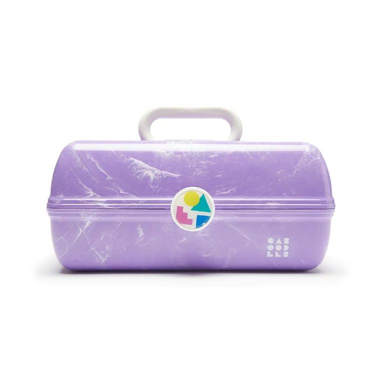 Caboodles On-The-Go-Girl Classic Cosmetic Case, Purple Marble | Walmart (US)