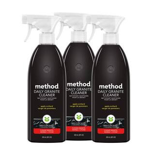 28 oz. Apple Orchard Daily Countertop Polish Granite Cleaner Spray (3-Pack) | The Home Depot