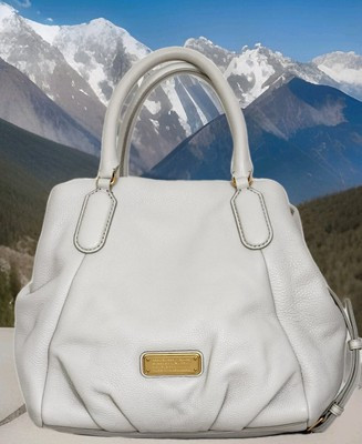 🌞MARC JACOBS NEW Q FRAN TUMBLEWEED BEIGE LEATHER LG SHOULDER TOTE BAG🌺NWT! | eBay US