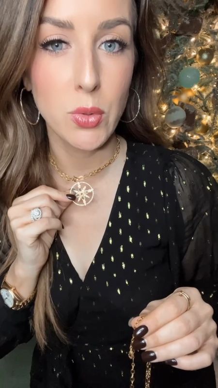 I'm so excited to show you these pieces from @sequinjewelry You have seen me wear their pieces before and now that the holiday season is upon us, I wanted to remind you what a great gift these pieces can make. You can use code JCATHELL20 to get your holiday shopping jump started. Can you guess what I'm wrapping up for my sister this year?! #ad

#LTKHoliday #LTKstyletip #LTKGiftGuide