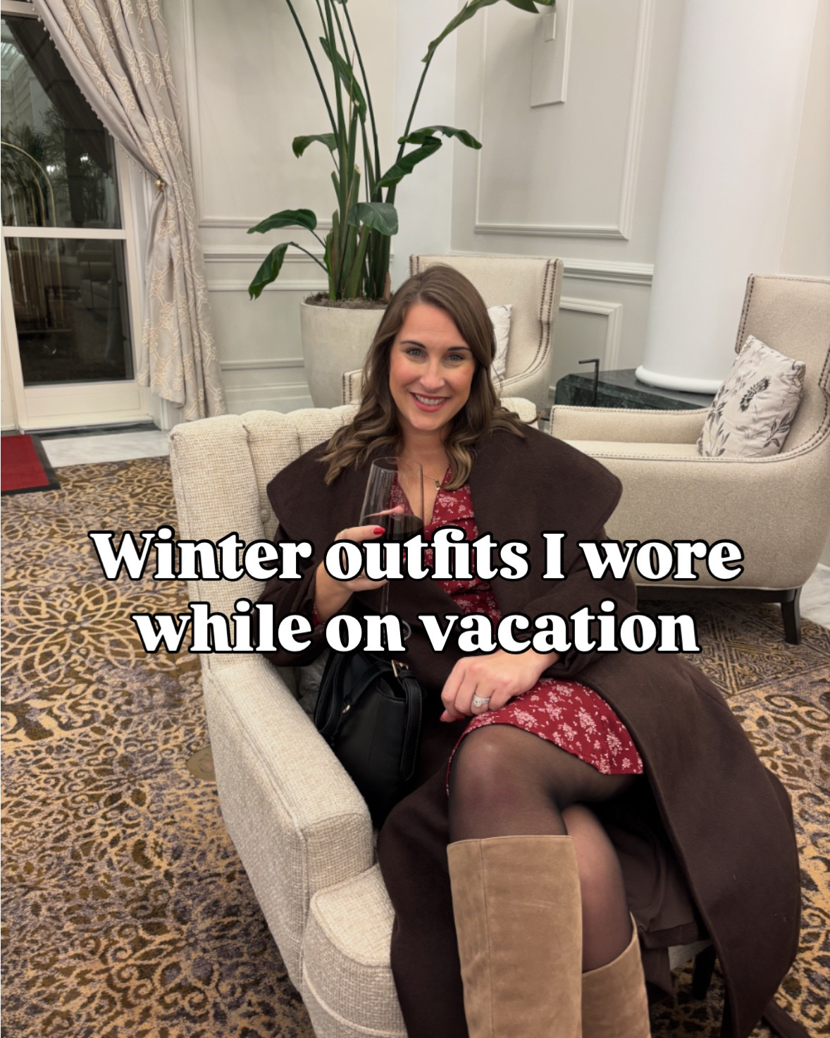 Winter outfits I wore on vacation- casual to dressy 

TTS- medium 

#LTKootd #LTKMidsize #LTKHoliday