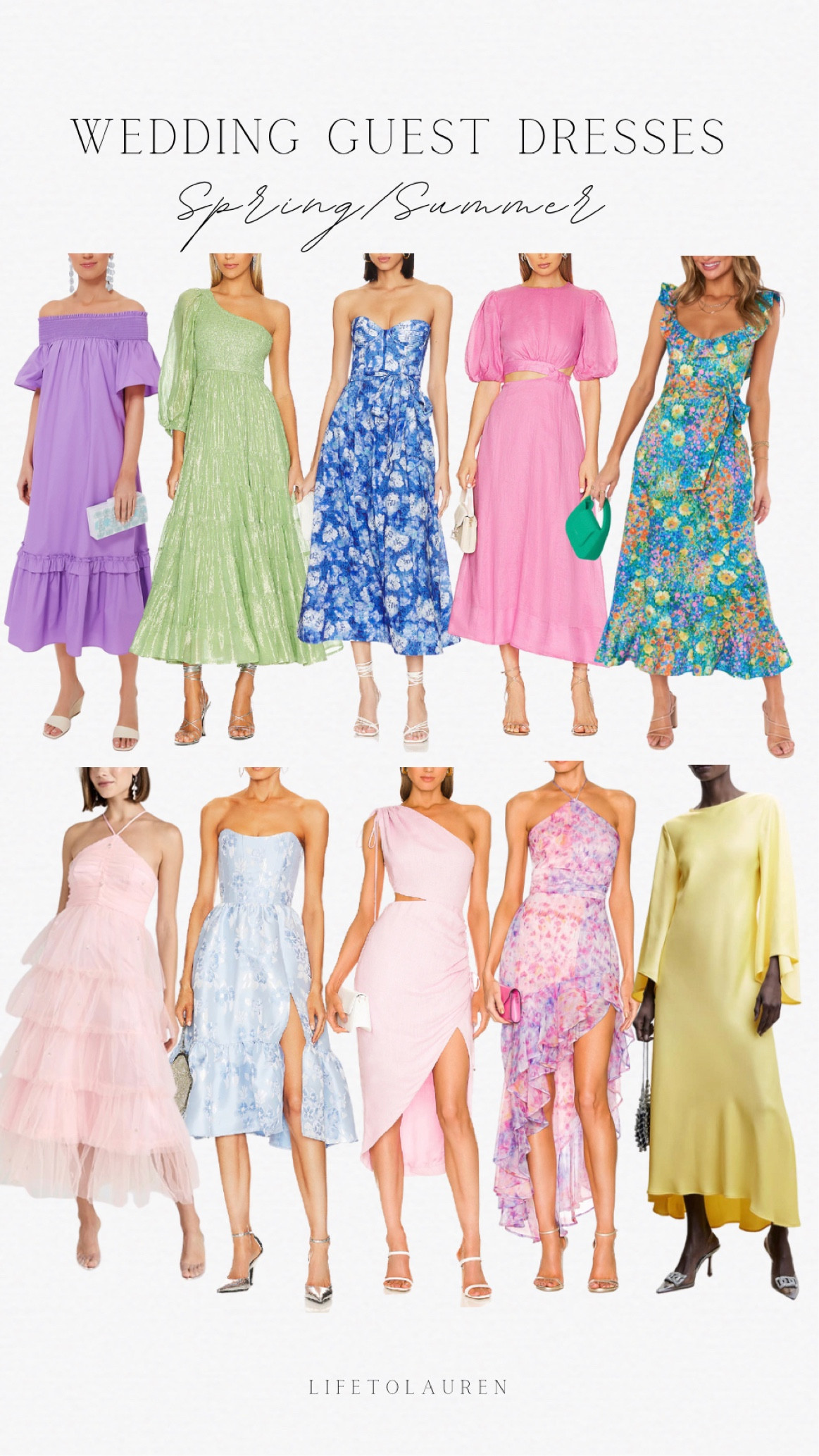 Spring Wedding Guest Dresses 

#LTKwedding #LTKSeasonal #LTKstyletip