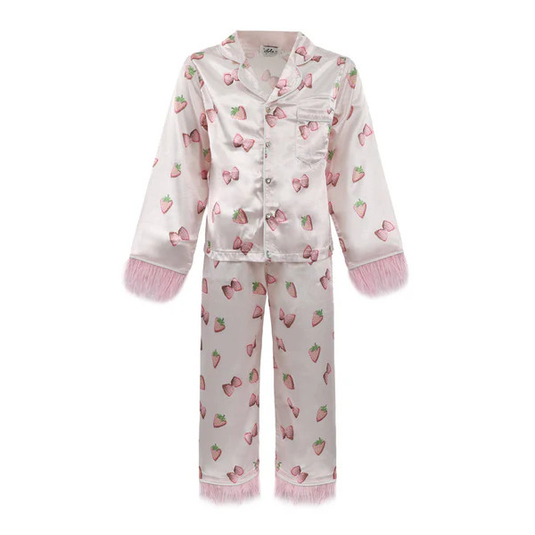 Women's Strawberry Dream Silky Set | Lola + The Boys