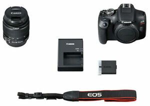 Canon EOS Rebel T7 24.1 MP Digital SLR Camera - Black (Kit with 18-55 Lens)  | eBay | eBay US