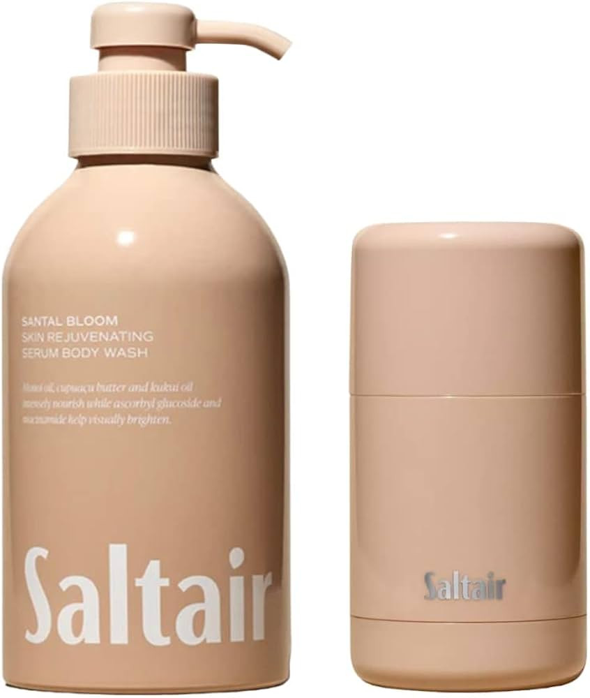 Saltair Santal Bloom Skincare Deodorant - 1.76oz + Saltair Body Wash (pack2) | Amazon (US)