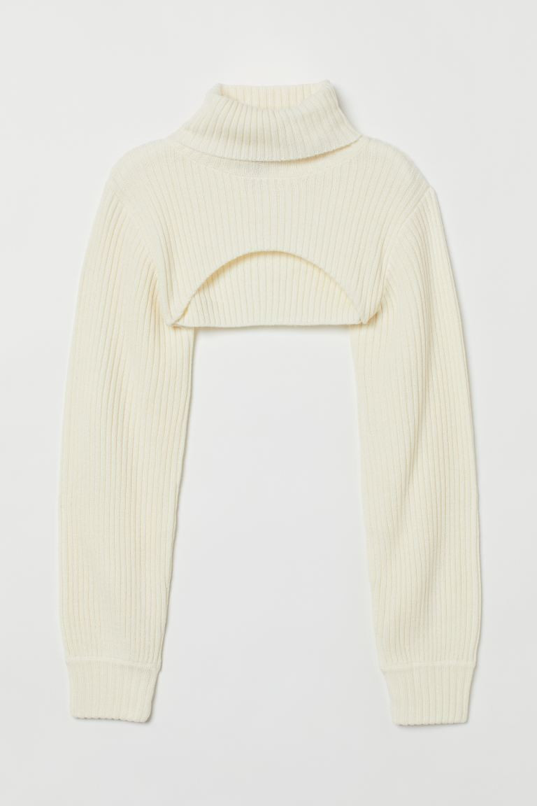Cropped Rollkragenpullover | H&M (DE, AT, CH, NL, FI)