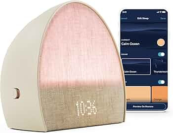 Hatch Restore 2 | Sunrise Alarm Clock | Sound Machine | Bedside Dream Machine | Smart Light | Whi... | Amazon (US)