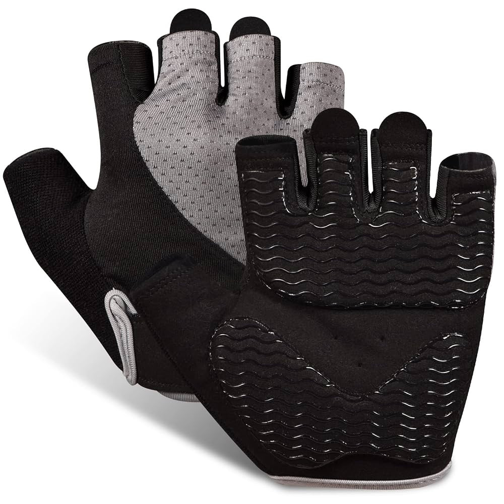 Sunnex Gym Gloves - Fingerless, Breathable Workout Gloves for Weightlifting, Cycling & More | Amazon (US)
